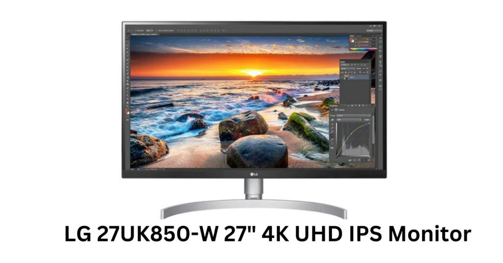 LG 27UK850-W 27" 4K UHD IPS Monitor